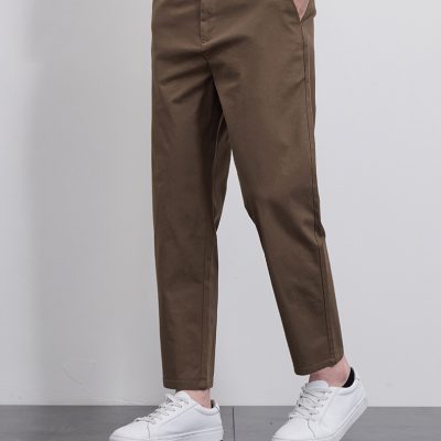 Quần Âu Big Size Nam Form Đứng Thời Trang Navy BS3370 Màu Nâu