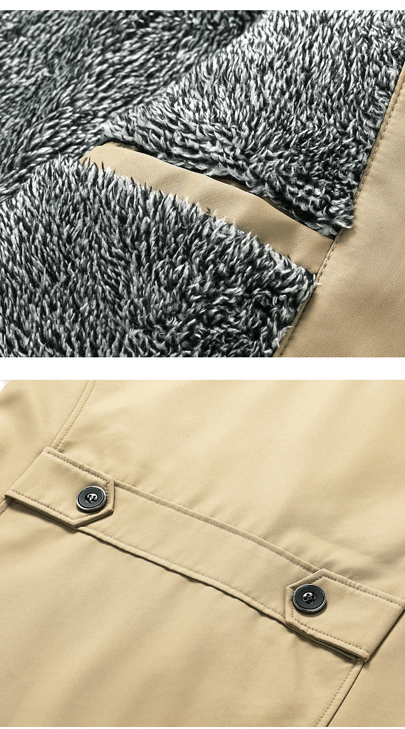 áo khoác kaki dáng dài