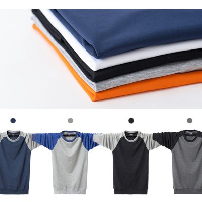 Áo Nỉ Nam Lót Lông Nam Co Giãn Nhẹ Ấm Áp BS3414 5190 Lót Nhung Đen Đỏ