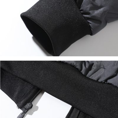 Áo Khoác Lót Lông Big Size Từ M-8XL Dày Dặn Ấm Áp BS3420 Cotton Lông Cừu Màu Đen 2219