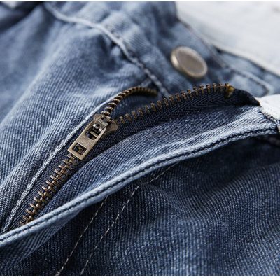 Quần Bò Nam Cỡ Lớn Ống Rộng Hiện Đại Vải Mềm Mịn Co Giãn Nhẹ BS3375 Xanh Nhạt