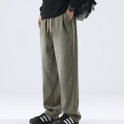 Quần Bò Ống Rộng Size Lớn Vải Mềm Co Giãn Nhẹ BS3371 Xanh