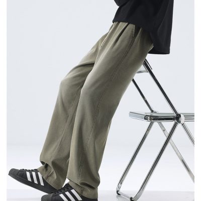 Quần Bò Ống Rộng Size Lớn Vải Mềm Co Giãn Nhẹ BS3371 Xanh