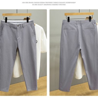 Quần Âu Big Size Nam Form Đứng Thời Trang Navy BS3370 Màu Nâu