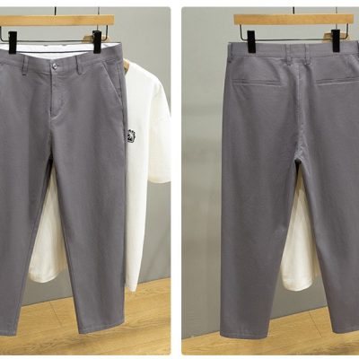 Quần Âu Big Size Nam Form Đứng Thời Trang Navy BS3370 Màu Nâu