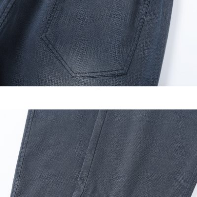 Quần Bò Ống Rộng Size Lớn Vải Mềm Co Giãn Nhẹ BS3371 Xanh