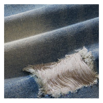 Quần Đùi Rách Cho Nam Mập  Vải Denim Mềm Thoải Mái BS3394 Xanh Lam Cổ Điển