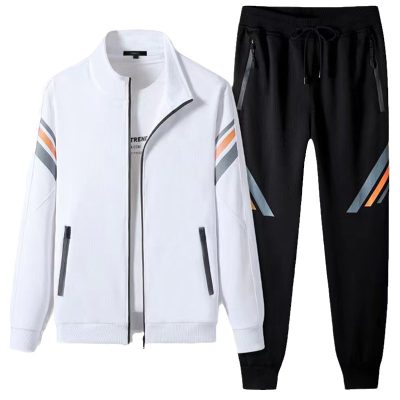 Bộ Đồ Thể Thao Cở Lớn Kiểu Hàn Quốc Lót Lông BS3411 Trắng Thường