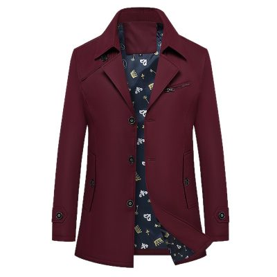 Áo Khoác Kaki Dáng Dài Sang Trọng Cá Tính BS3412 Màu Xanh Đậm 8805