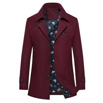 Áo Khoác Kaki Dáng Dài Sang Trọng Cá Tính BS3412 Màu Xanh Đậm 8805