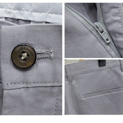 Quần Âu Big Size Nam Form Đứng Thời Trang Navy BS3370 Màu Nâu