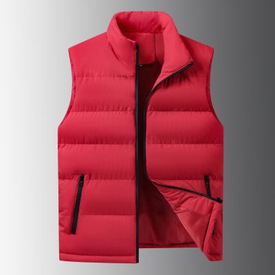 Áo Ghi Lê Phao Đủ Size Từ M-8XL Dày Ấm BS3409 Màu Đỏ