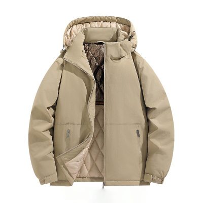 Áo Khoác Lót Bông BS3408 Màu Xám Đậm