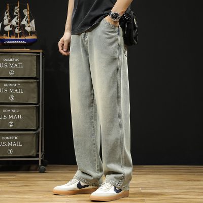 Quần Ống Rộng Cỡ Lớn Kiểu Hồng Kong Vải Mềm Thoáng Khí BS3372 Màu Đen