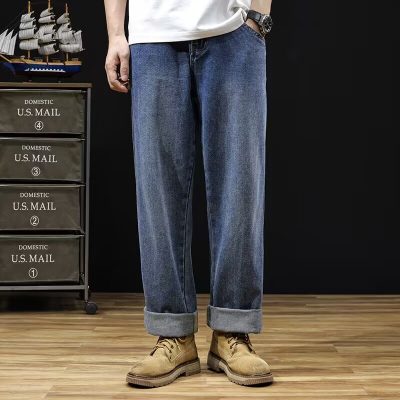 Quần Ống Rộng Cỡ Lớn Kiểu Hồng Kong Vải Mềm Thoáng Khí BS3372 Màu Đen