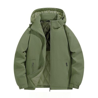 Áo Khoác Lót Bông BS3408 Màu Xám Đậm