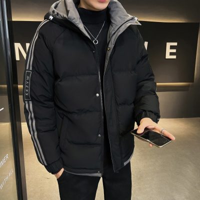 Áo Phao Nam Đủ Size M-8XL Dày Dặn BS3405 Màu Đen