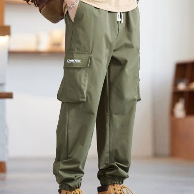 Quần Kaki Túi Hộp Đủ Size Từ 50Kg-150Kg Vải Mềm Co Giãn Ít BS3376 Màu Đen