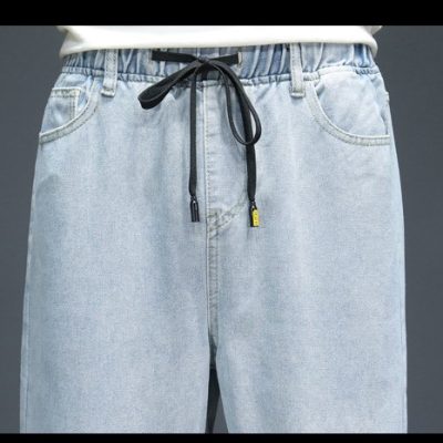 Quần Jean Ống Đứng Nam Form Rộng Co Giãn Navy BS3369  Xanh Dương Nhạt