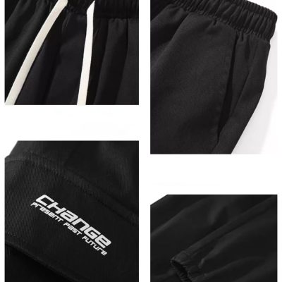 Quần Kaki Túi Hộp Đủ Size Từ 50Kg-150Kg Vải Mềm Co Giãn Ít BS3376 Màu Đen