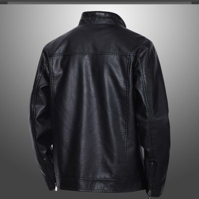 Áo Da Nam Cao Cấp – 100% Da Thật, Phong Cách Năng Động 2026 BS3425AKD59 Đen Có Lót Lông