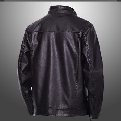 Áo Da Nam Cao Cấp – 100% Da Thật, Phong Cách Năng Động 2026 BS3425AKD59 Đen Có Lót Lông