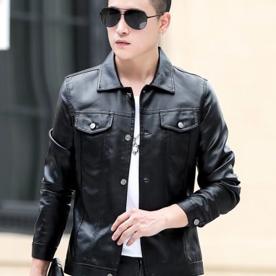 Áo Khoác Da Cừu Nam Cao Cấp – 100% Da Thật, 3 Màu Độc Đáo 2026 BS3427AKD61 Đen