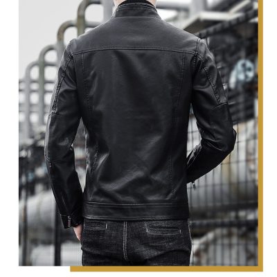 Áo Khoác Nam Da Cừu Thật 100% Phong Cách Năng Động Lịch Lãm BS3421 Đen Có Lót Lông