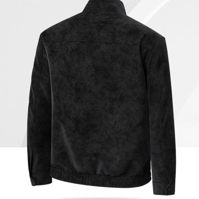 Áo Khoác Da Nam Công Sở Big Size Cao Cấp Trẻ Trung BS3422 Kaki Có Lót Lông