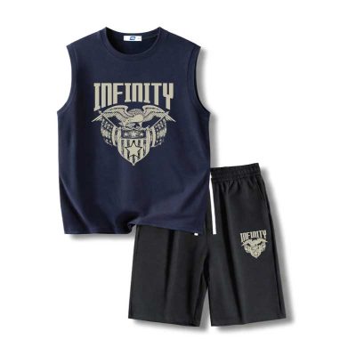 Bộ Đồ Thun Ba Lỗ Big Size Navy BSX1900 Bộ Đen: Thoải Mái Tối Đa, Phù Hợp Mọi Vóc Dáng