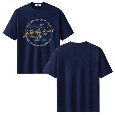 Áo Thun Big Size Nam Navy BSX1905 Xám: Thoải Mái Cho Thân Hình Ngoại Cỡ