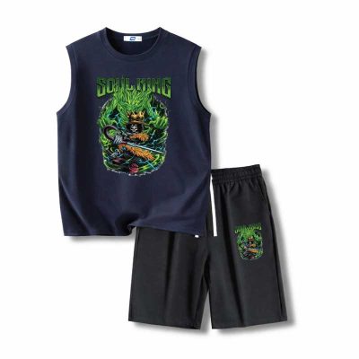 Bộ Đồ Thun Ba Lỗ Big Size Navy BSX1917 Bộ Xanh Rêu: Thoải Mái Tối Đa, Phù Hợp Mọi Vóc Dáng