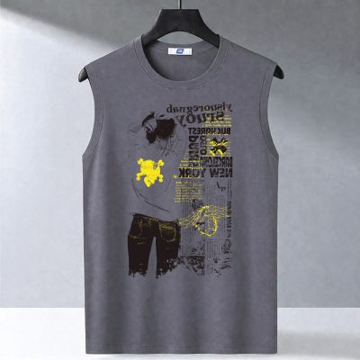 Áo Phông Ba Lỗ Nam Big Size BSX1932 Xanh Rêu