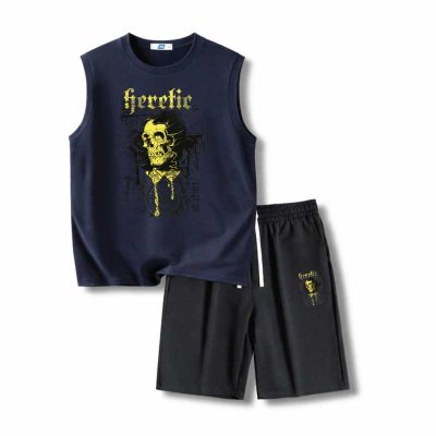 Bộ Đồ Thun Ba Lỗ Big Size Navy BSX1938 Bộ Đen: Thoải Mái Tối Đa, Phù Hợp Mọi Vóc Dáng