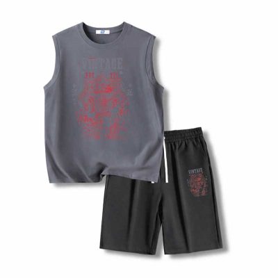 Bộ Đồ Thun Ba Lỗ Big Size Navy BSX1943 Bộ Xanh Rêu: Thoải Mái Tối Đa, Phù Hợp Mọi Vóc Dáng