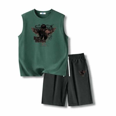 Bộ Đồ Thun Ba Lỗ Big Size Navy BSX1944 Bộ Tím: Thoải Mái Tối Đa, Phù Hợp Mọi Vóc Dáng