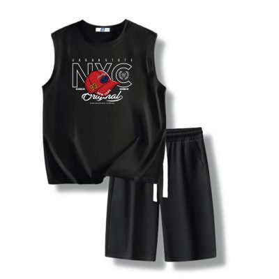 Bộ Đồ Thun Ba Lỗ Big Size Navy BSX1949 Bộ Đỏ: Thoải Mái Tối Đa, Phù Hợp Mọi Vóc Dáng