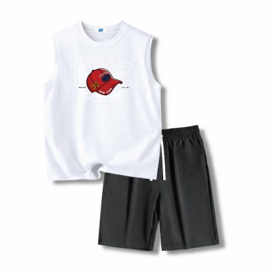 Bộ Đồ Thun Ba Lỗ Big Size Navy BSX1949 Bộ Đỏ: Thoải Mái Tối Đa, Phù Hợp Mọi Vóc Dáng