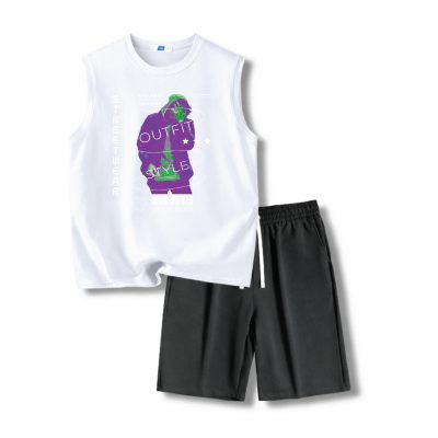 Bộ Đồ Thun Ba Lỗ Big Size Navy BSX1952 Bộ Đỏ: Thoải Mái Tối Đa, Phù Hợp Mọi Vóc Dáng