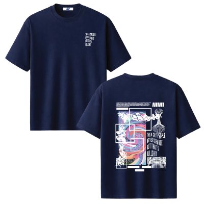 Áo Thun Big Size Nam Navy BSX1957 Tím: Thoải Mái Cho Thân Hình Ngoại Cỡ